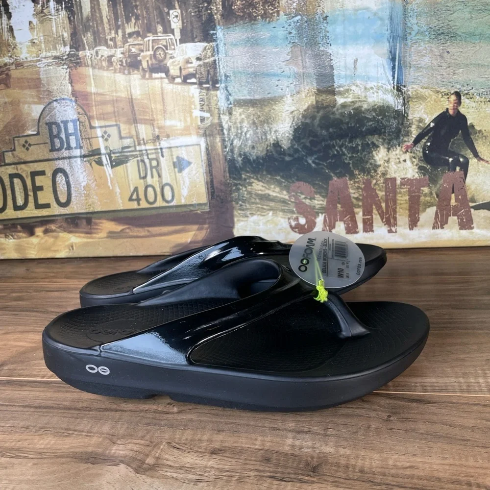 Oofos womens recovery thong sandals - Picture 2 of 6